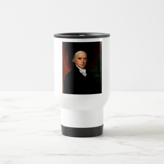 Mug De Voyage James Madison le 4ème président : Amérique colonia (Centre)