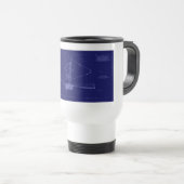 Mug De Voyage James Webb dévoiler le plan directeur de l'univers (Devant droit)