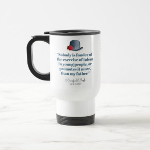 Mug De Voyage Jane Austen - Mon père - Casquette Vintage
