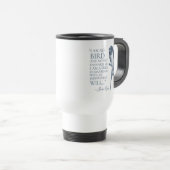 Mug De Voyage Jane Eyre - Je ne suis pas un oiseau - hirondelle (Devant droit)