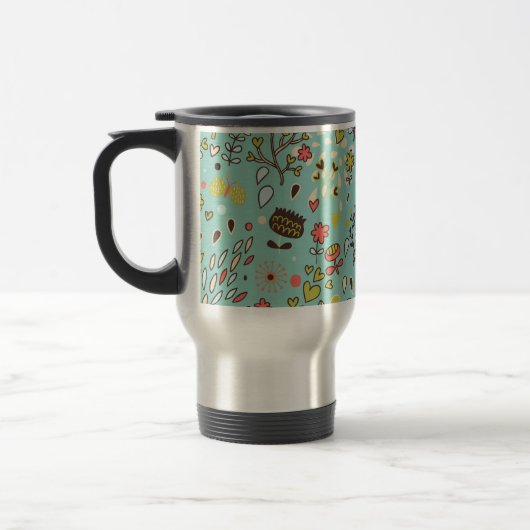 Mug De Voyage Jardin à fleurs lunaires (Gauche)