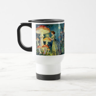 Mug De Voyage Jardin de champignons géants lumineux