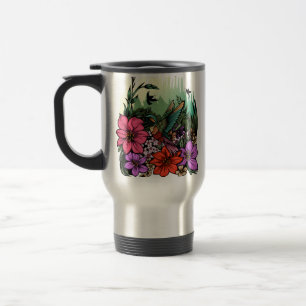 Mug De Voyage Jardin des colibris