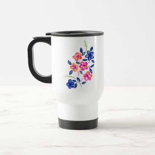 Mug De Voyage Jardin fleuri (Gauche)
