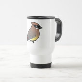 Mug De Voyage Jaseur de cèdre (Devant droit)