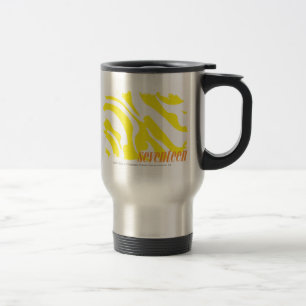 Mug De Voyage Jaune 2 de zèbre