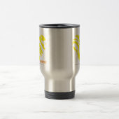 Mug De Voyage Jaune 4 de zèbre (Centre)
