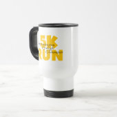 Mug De Voyage Jaune à 5 K (Devant gauche)