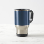 Mug De Voyage Jaune bleu (couleur solide) (Devant droit)