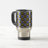 Mug De Voyage jaune ou bleu (Devant gauche)