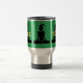 Mug de voyage 'Java Yoga' Green & Silver Commuter (Centre)