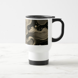 Mug De Voyage Jazz & Blues Retro Waves Colorée Soundwave Music