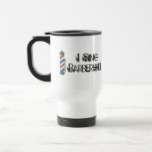 Mug De Voyage Je chante le cadeau de raseur-coiffeur (Gauche)