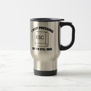 Mug De Voyage Je continue le pressurage d'ESC mais je suis