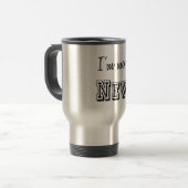 Mug De Voyage Je déménage à New York (Devant gauche)