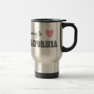 Mug De Voyage Je déménage en Californie