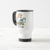 Mug De Voyage Je dessine (Devant gauche)