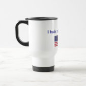 Mug De Voyage Je déteste des centres d'attention téléphonique ! (Gauche)