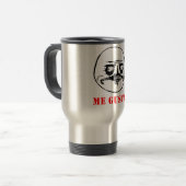 Mug De Voyage Je Gusta - meme (Devant gauche)