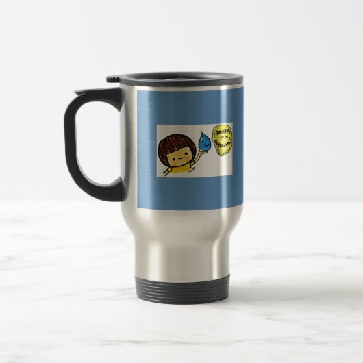 Mug De Voyage Je mérite, d'être conservé ! (Gauche)