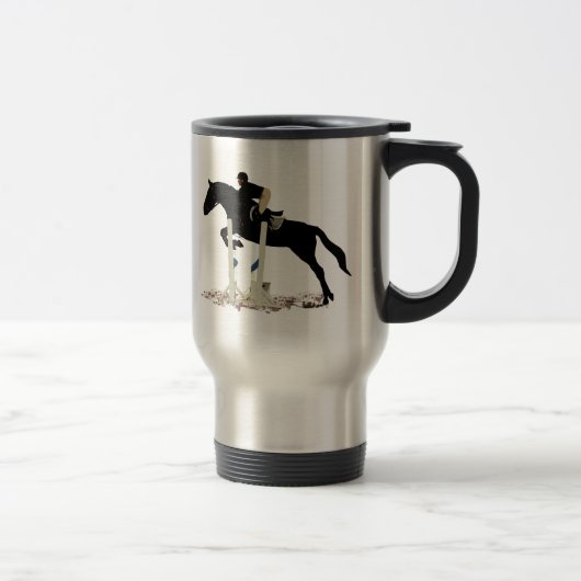 Mug De Voyage Je monterais plutôt ! Cheval (Droit)