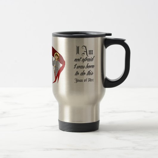 Mug De Voyage Je n'ai pas peur - Jeanne d'Arc (Droit)
