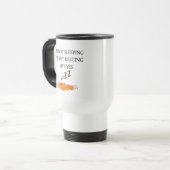 Mug De Voyage je ne dors pas je me repose juste les yeux (Devant gauche)
