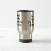 Mug De Voyage Je ne peux pas me faire peur Grand-mère de filles (Centre)
