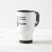 MUG DE VOYAGE JE N'EXCUSE PAS (Devant droit)
