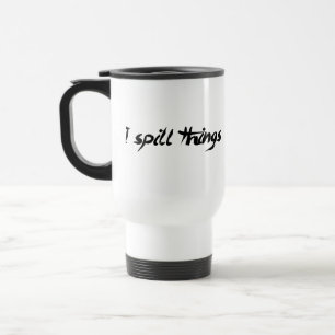 Mug De Voyage Je renverse des choses Goofy maladroit