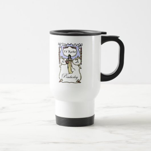 Mug De Voyage Je serais plutôt chez Pemberley (Droite)