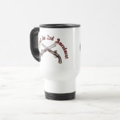 Mug De Voyage Je soutiens le deuxième amendement (Devant gauche)