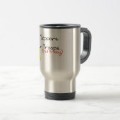 Mug De Voyage Je soutiens nos troupes (Devant droit)