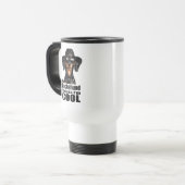 Mug De Voyage Je suis Cool Dachshund (Devant gauche)