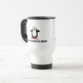 Mug De Voyage Je suis entouré d'Idiots (Devant gauche)
