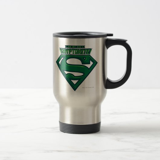 Mug De Voyage Je suis la kryptonite de mon père (Droit)