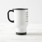 Mug De Voyage Je suis un policier (Gauche)