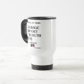 Mug De Voyage Je Vais Battre...APS (Devant gauche)
