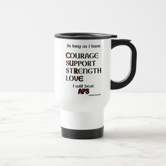 Mug De Voyage Je Vais Battre...APS (Droite)
