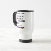 Mug De Voyage Je Vais Battre...Fibro (Devant gauche)