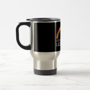 Mug De Voyage Je vois je t'aime je t'accepte Gay Pride LGBT T-Sh