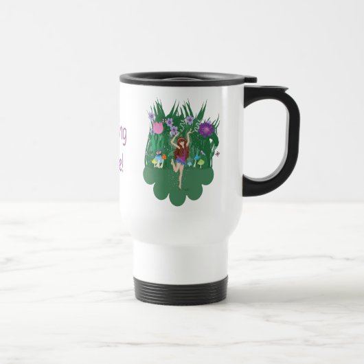 Mug De Voyage Jen la fleur dansante (Droite)