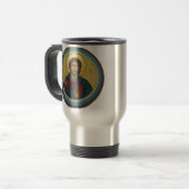 Mug De Voyage Jésus-Christ Pantocrator (Devant gauche)