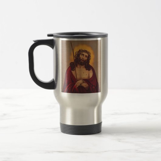Mug De Voyage Jésus est couronné d'une couronne d'épines (Gauche)