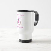 Mug De Voyage Jésus est venu et il reviendra (Devant droit)