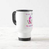 Mug De Voyage Jésus est venu et il reviendra (Devant gauche)