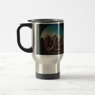 Mug De Voyage Jésus réveille Lazare par Robert Wilhelm Ekman 