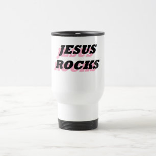 MUG DE VOYAGE JESUS ROCKS
