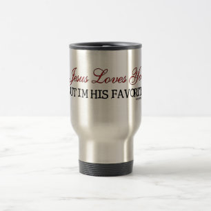 Mug De Voyage Jésus vous aime préférés