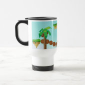 Mug De Voyage Jeu de plate-forme rétro ou classique (Gauche)